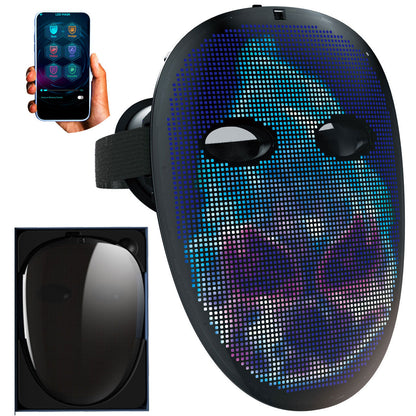 Led Mask HD with WIFI Programmable Video Play