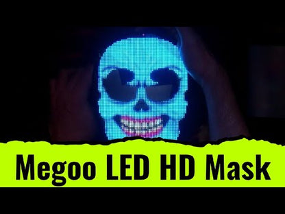 Máscara Led HD con reproducción de vídeo programable WIFI